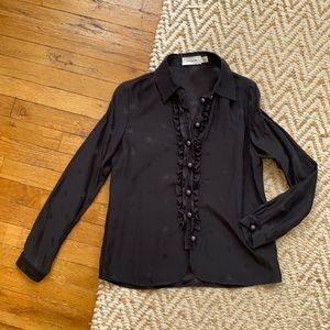 Coach 1941 Black Button Down Shirt